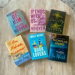 Booktok Book Bundle - ft. Colleen Hoover, Emily Henry, Nicholas Sparks, etc